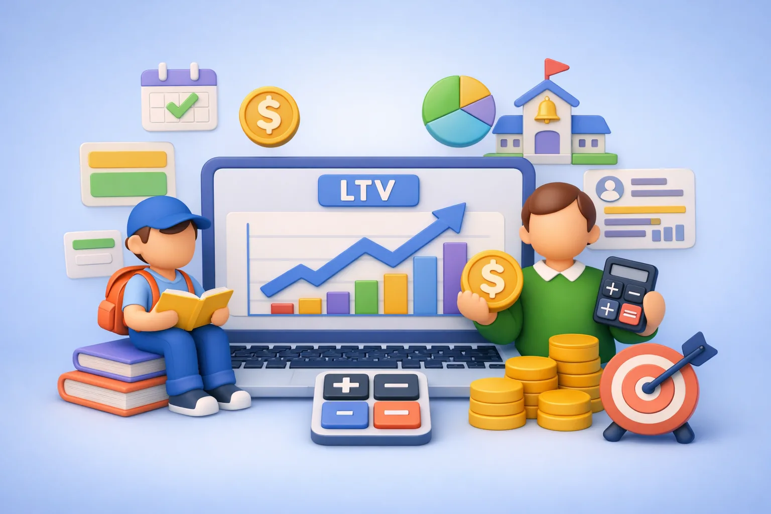 Сколько стоит потерять одного ученика — считаем LTV.
